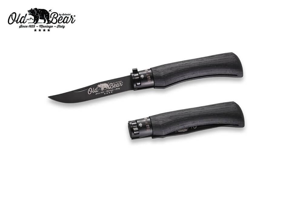 Antonini Old Bear Classic Total Black 17cm (S) Çakı