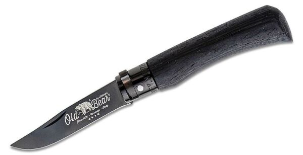 Antonini Old Bear Classic Total Black 17cm (S) Çakı