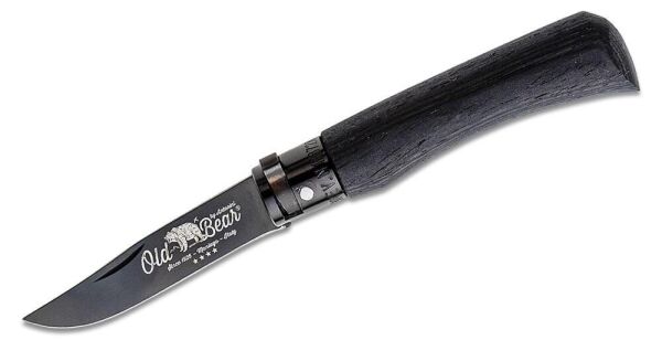 Antonini Old Bear Classic Total Black 17cm (S) Çakı