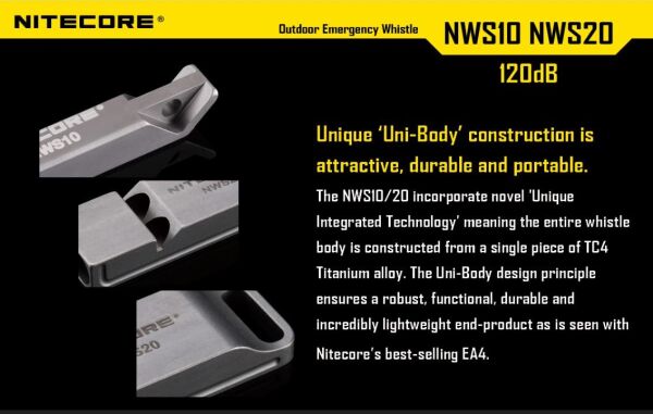 Nitecore NWS20 120 DB Düdük