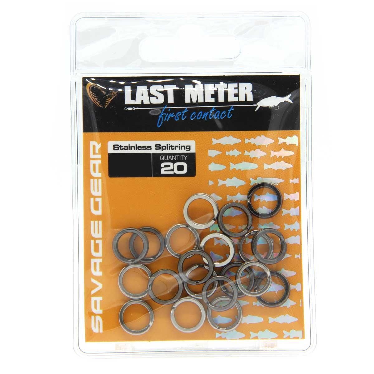 Savage Gear Stainless Splitring Mix Forged SS Halka 10,5 mm