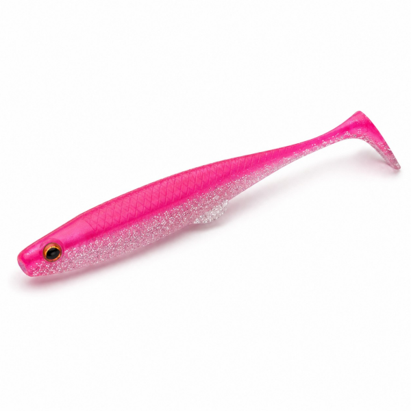 Daiwa Flat Junkie Duckfin Shad 3.5'' 9cm Slikon Yem Hirame Pink