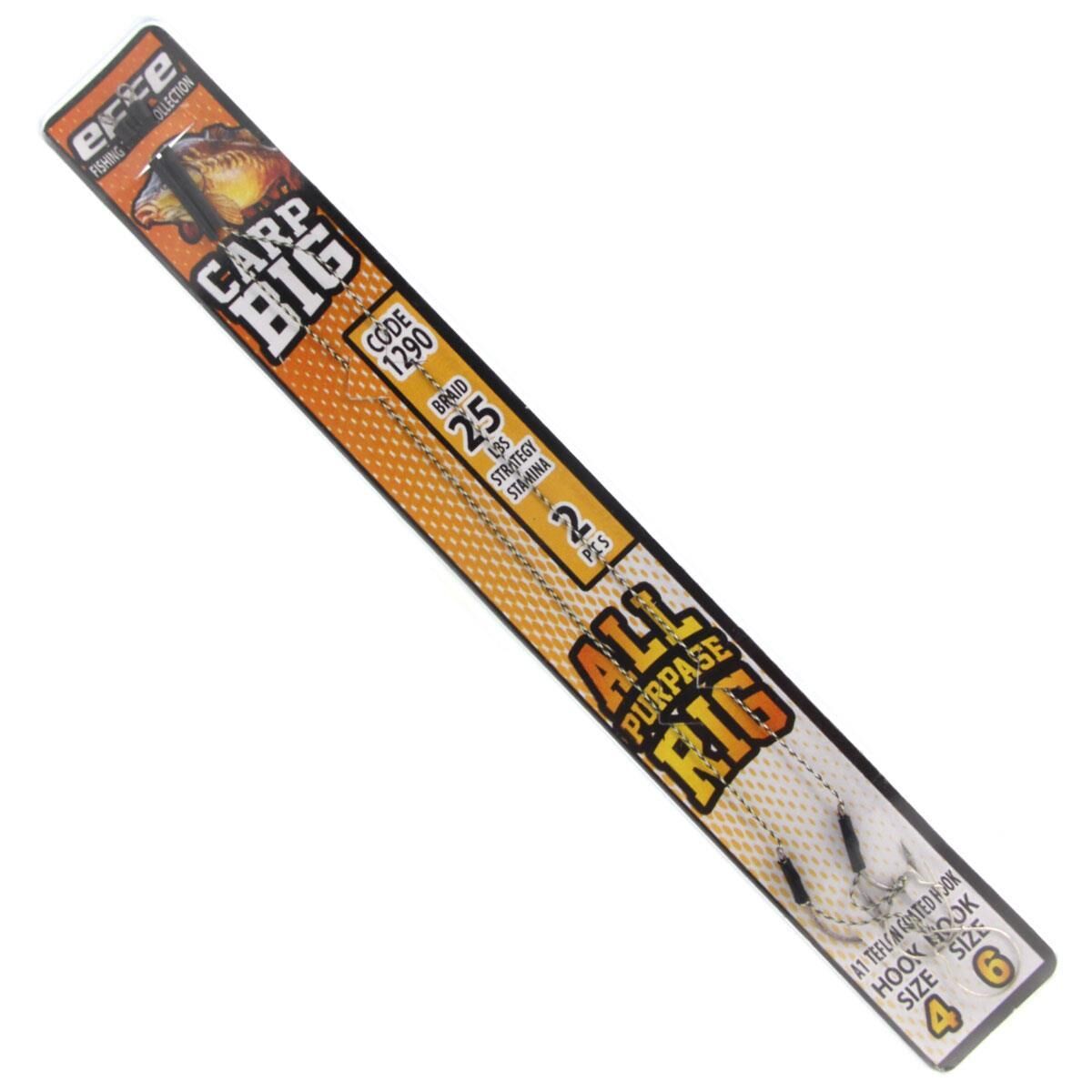 Effe Boili Carp Big İğneli Hazır Takım 2P Size:4-6