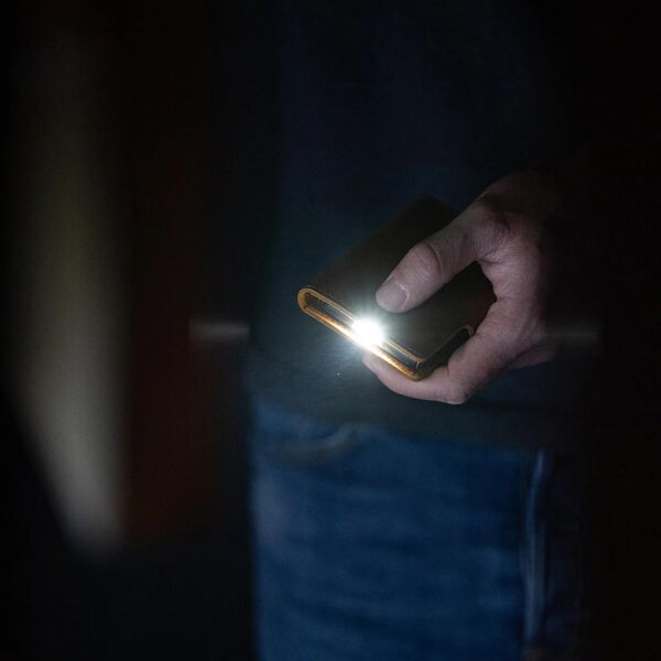 Ledlenser Lite Wallet Plus Caremel Cüzdan+El Feneri