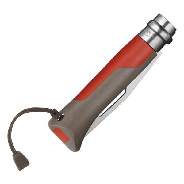 Opinel Inox No 8 Outdoor Paslanmaz Çelik Çakı KIRMIZI