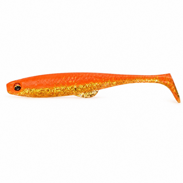 Daiwa Flat Junkie Duckfin Shad 3.5'' 9cm Slikon Yem ORANGE GOLD