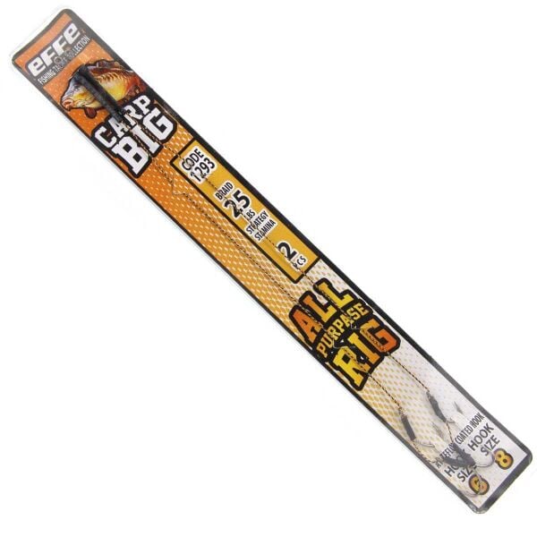 Effe Boili Carp Big İğneli Hazır Takım 2P Size:6-8