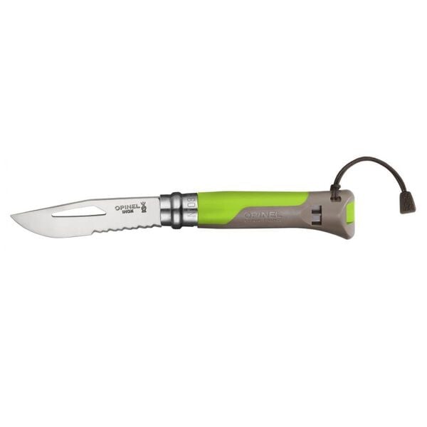 Opinel Inox No 8 Outdoor Paslanmaz Çelik Çakı YEŞİL