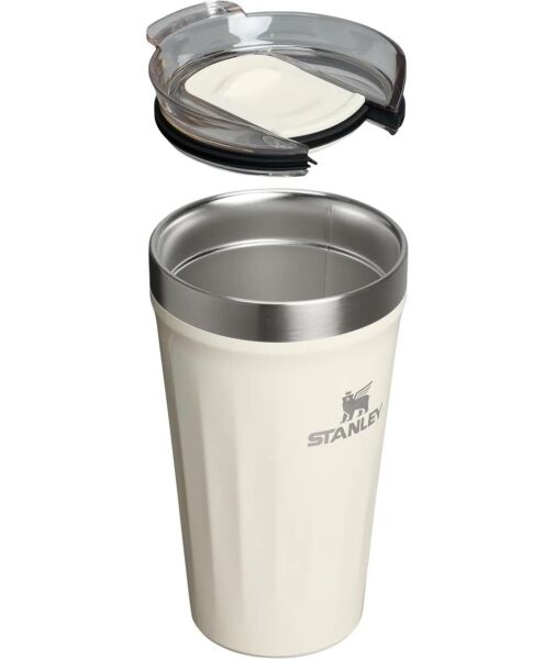 Stanley The Textured Everyday Tumbler Termos Bardak 0.47 Lt Cream Gloss