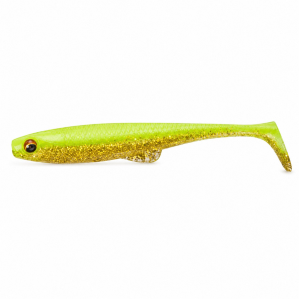 Daiwa Flat Junkie Duckfin Shad 3.5'' 9cm Slikon Yem Hirame Chart Gold
