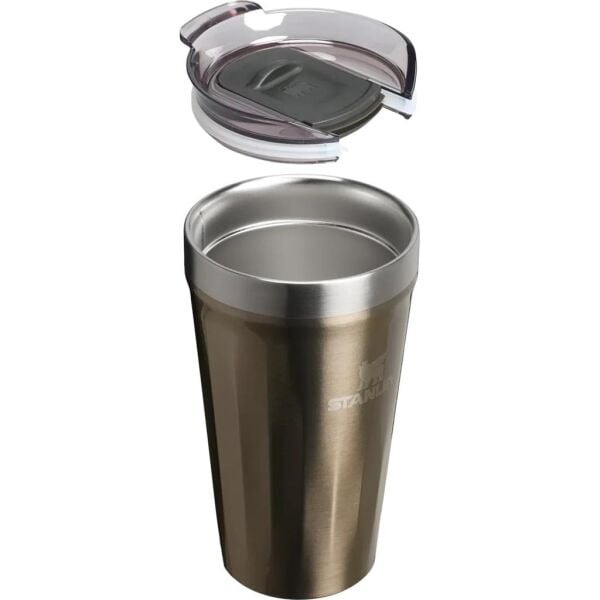 Stanley The Textured Everyday Tumbler Termos Bardak 0.47 Lt GunMetal Shine