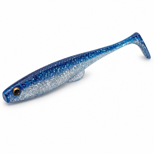 Daiwa Flat Junkie Duckfin Shad 3.5'' 9cm Slikon Yem Gold Lame Raw Sardine