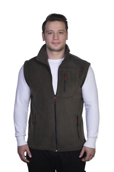 North Trace Hurricane Erkek Polar Yelek HAKİ