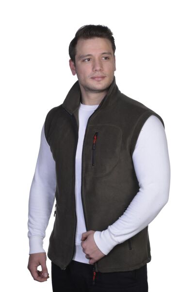 North Trace Hurricane Erkek Polar Yelek HAKİ