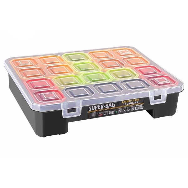 Süper Bag Cube-200 Organizer Balıkçı Malzeme Kutusu