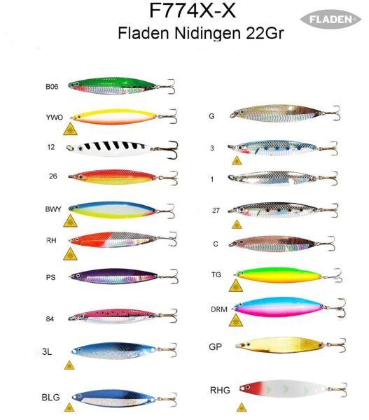 Fladen Nidingen Lüfer Kaşık 22gr DRM