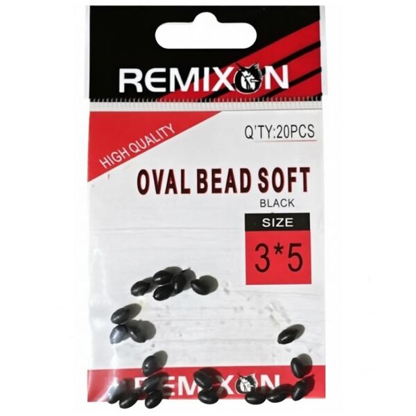 Remixon Oval Bead Soft Boncuk 3*5cm