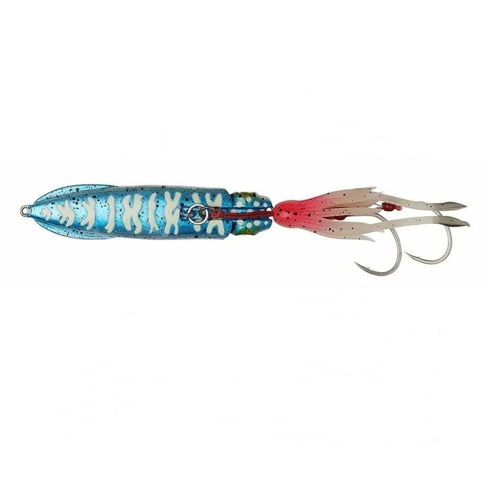 Savage Gear SwimSquid Inchiku Kalamar Jig Yem BLUE PINK GLOW - 180 Gr