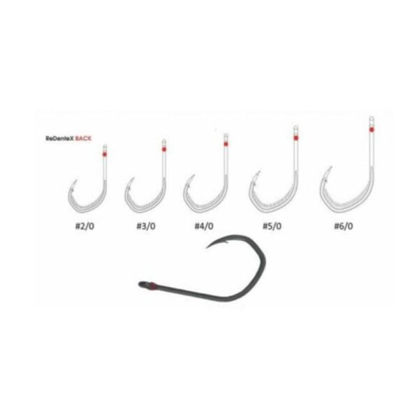 Vmc ReDenteX Back Olta İğnesi Black Nickel - NO:2/0