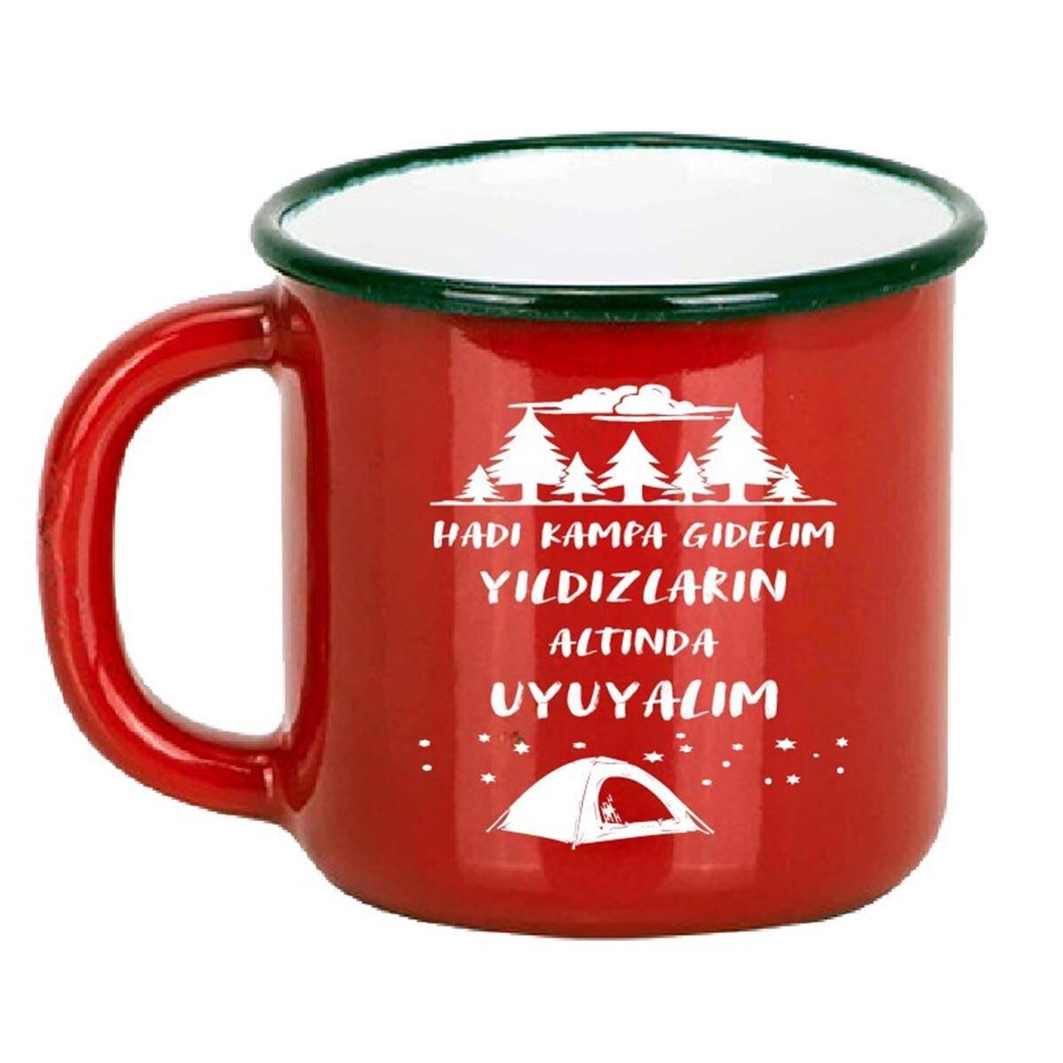 Emaye Kupa Kırmızı Yıldız