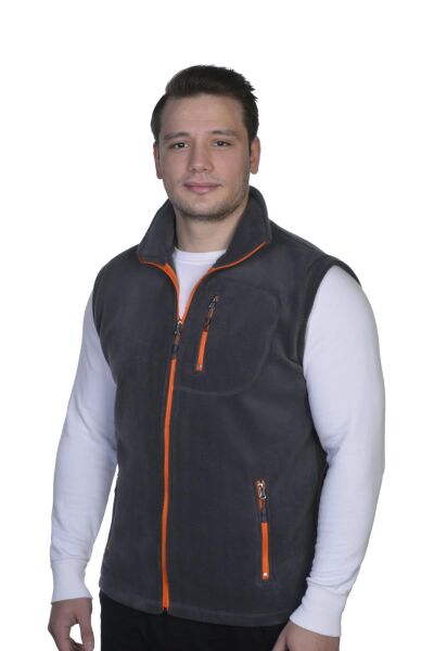 North Trace Hurricane Erkek Polar Yelek Füme - S