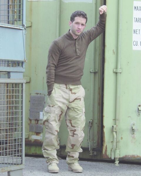 Sturm US BDU Feldhose Pantolon Çöl Kamuflaj XL