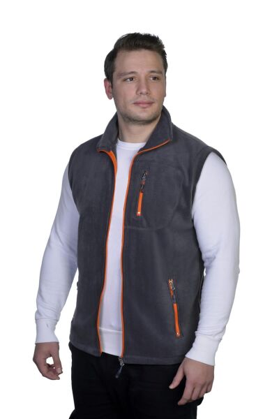 North Trace Hurricane Erkek Polar Yelek Füme - XL