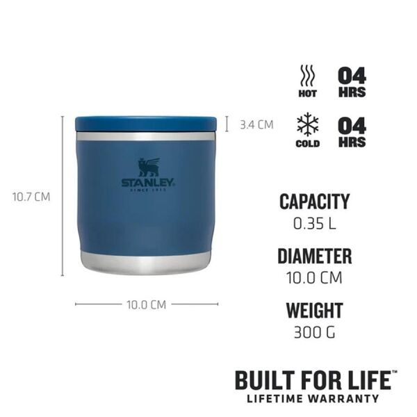Stanley Adventure To-Go Food Jar 0,35 Litre Yemek Termosu MAVİ