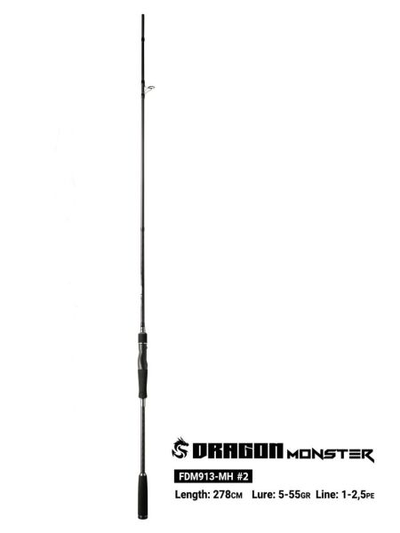 Fujin Dragon Monster 278 cm 5-55 gr Spin Kamışı