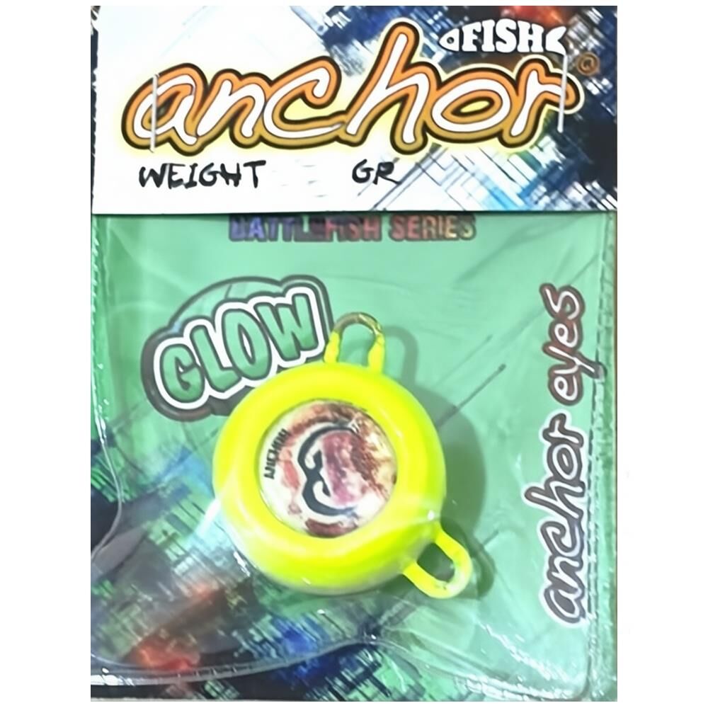Anchor Melek Gözü [ Glowlu ] Sarı - 180 Gr
