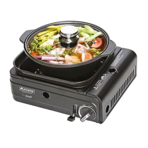 Orcamp Dumansız Izgara ve Ocak SİYAH