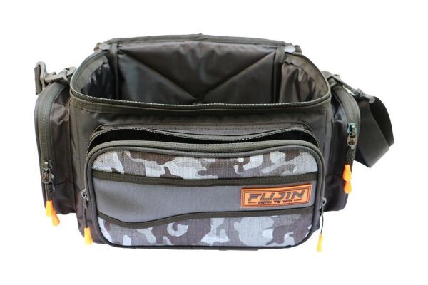 Fujin Black Camo Helper Bag - Balıkçı Çantası BLACK