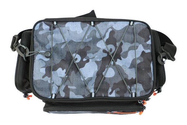 Fujin Black Camo Helper Bag - Balıkçı Çantası BLACK