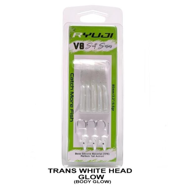 Ryuji V8 8cm 5.5gr Silikon Yem