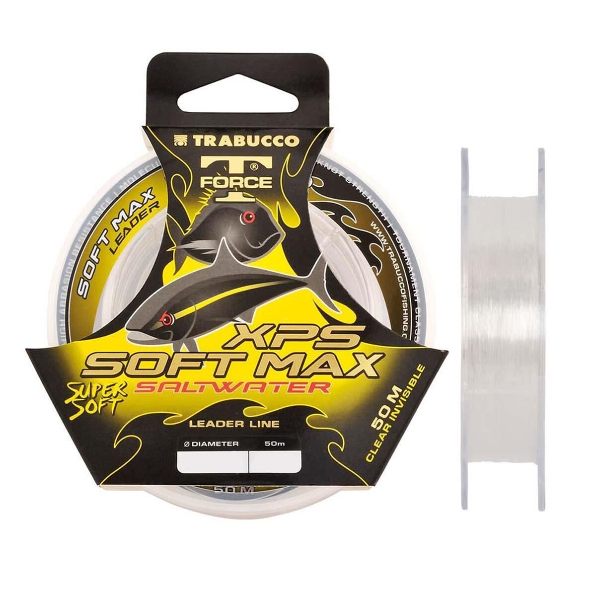 Trabucco T-Force Xps Soft Max Invisible Leader Olta Misinası 50mt 0,90 MM