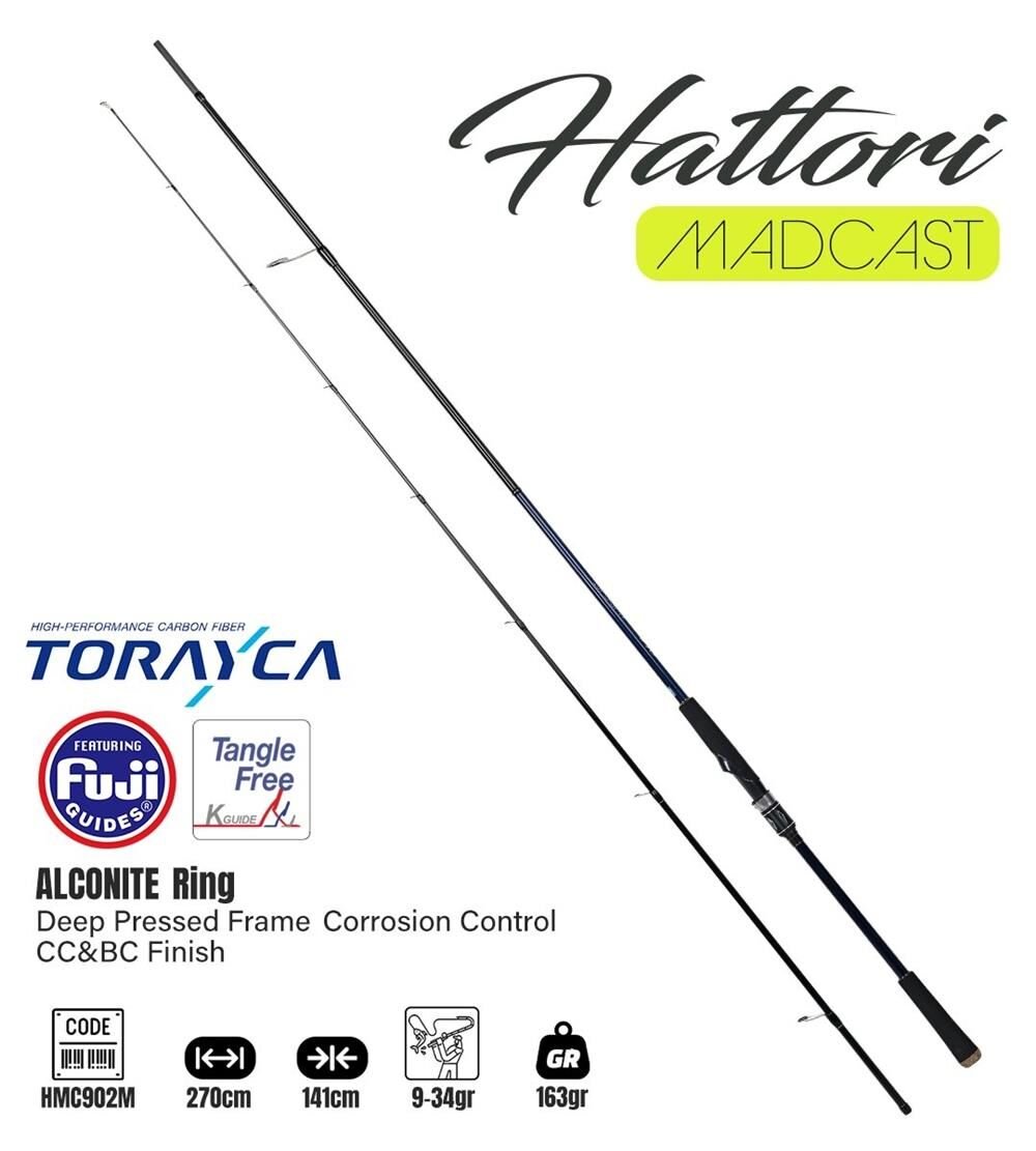 Fujin Madcast 270cm 9-34gr Spin Kamışı