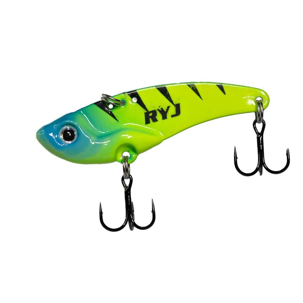 Ryuji Mirror Vib 15 gr 5.5 cm Jig Yem Tiger Glow