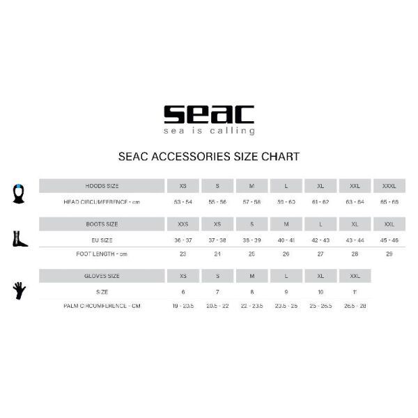Seac Sub Tropic HD Eldiven 1.5 mm XS