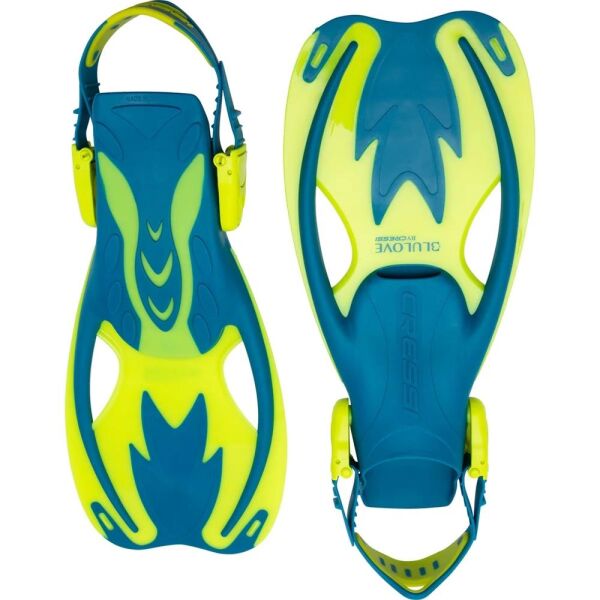 Cressi Rocks Çocuk Dalış Paleti BLUE/YELLOW - S/M