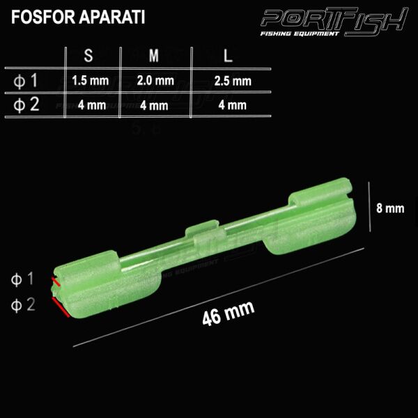 Lineaeffe Fosfor Takma Aparatı ( 10 lu Paket ) M