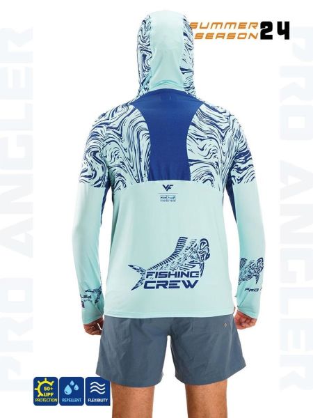 Fujin Pro Angler S24 Buff & Hoodie Izohips Mint