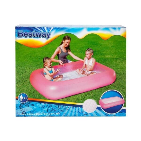 Bestway Aquababes Çocuk Havuzu 165x104cm PEMBE