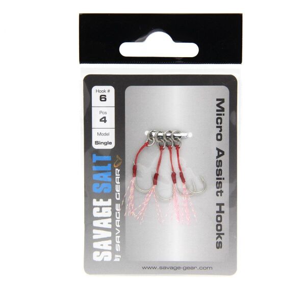 Savage Gear Micro Assist Hooks Olta İğnesi Single 8