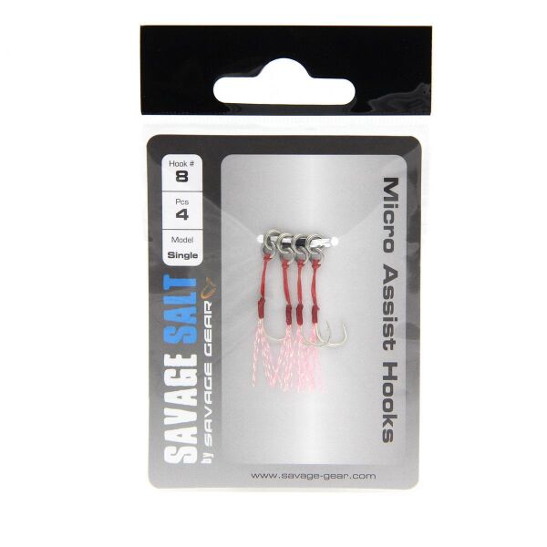 Savage Gear Micro Assist Hooks Olta İğnesi Single 8