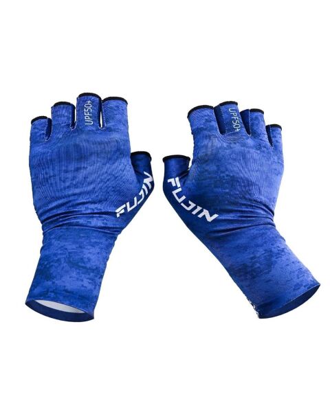Fujin Pro Angler Summer Gloves BLUE - L/XL