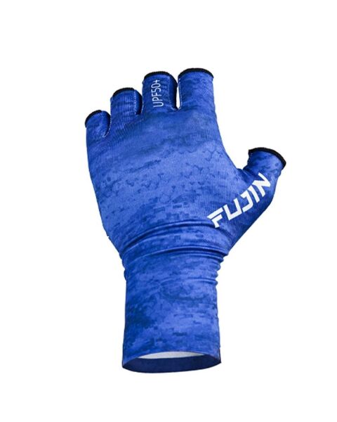 Fujin Pro Angler Summer Gloves BLUE - L/XL