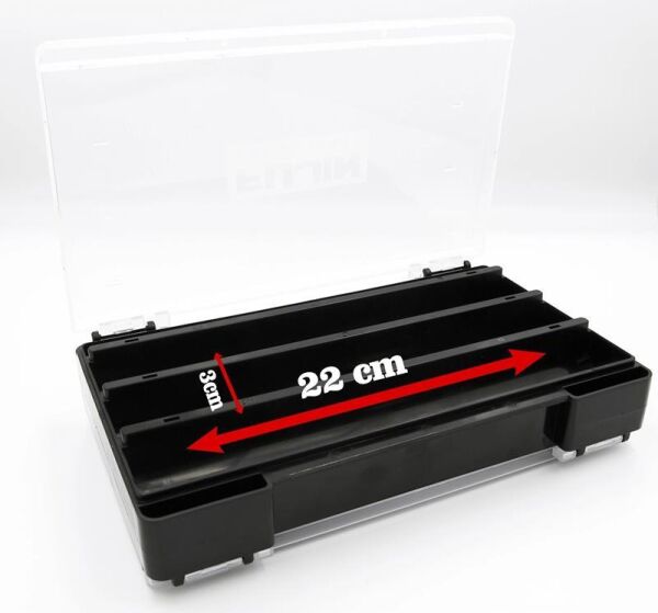 Fujin Tackle Box 210DS 21cm Çift Taraflı Maket Balık Kutusu