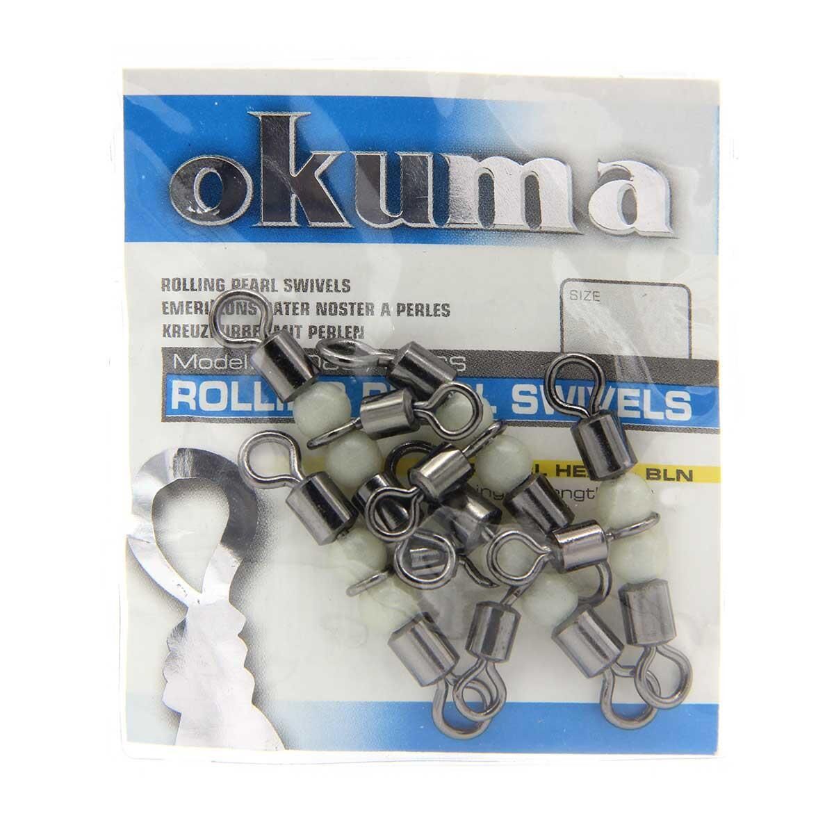 Okuma Crossline Rolling Pearl Swivel (Üçlü Fırdöndü) NO:6