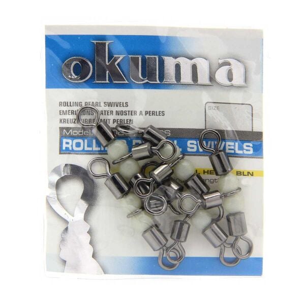 Okuma Crossline Rolling Pearl Swivel (Üçlü Fırdöndü) NO:6