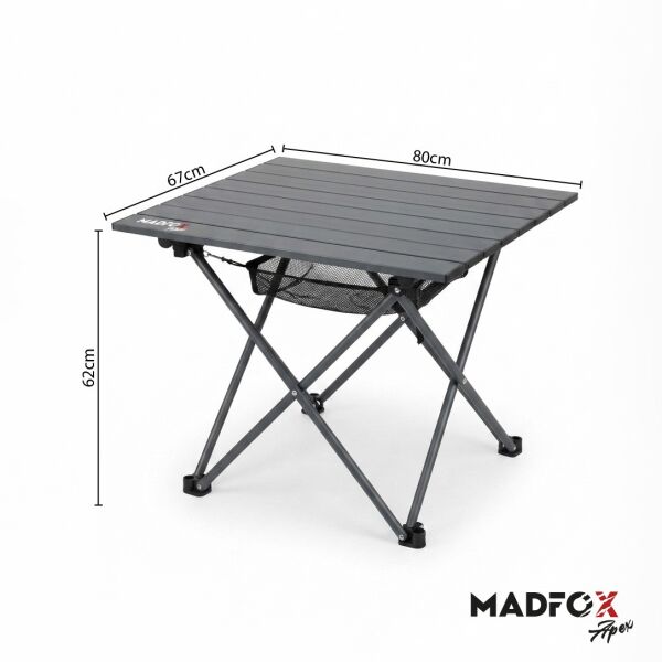 Madfox Apex Katlanabilir Alüminyum Kamp Masası (4 Kişilik)
